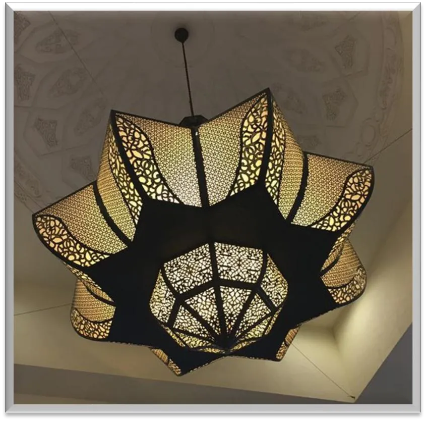 Antique Brass Chandelier — ZLCL-111