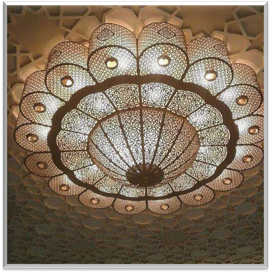 Antique Brass Ceiling Light — ZLCL-813