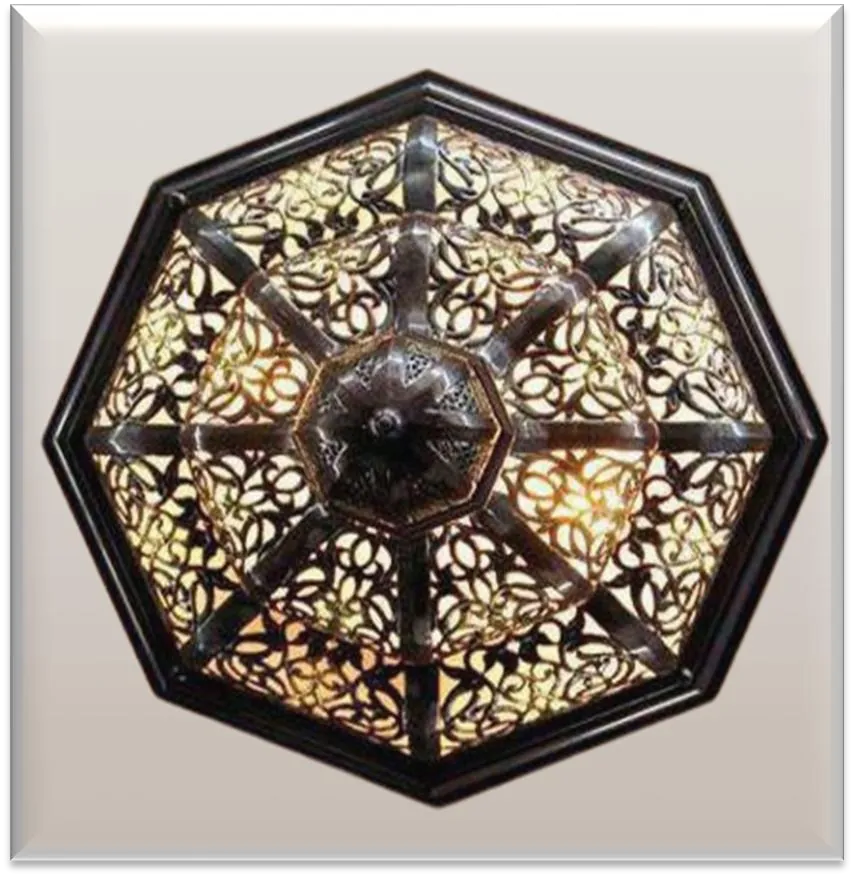 Antique Brass Ceiling Light — ZLCL-823