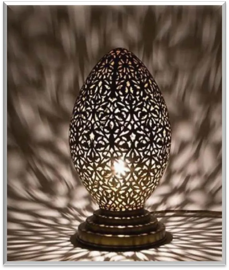 Antique Brass Floor Lamp — ZLFL-207