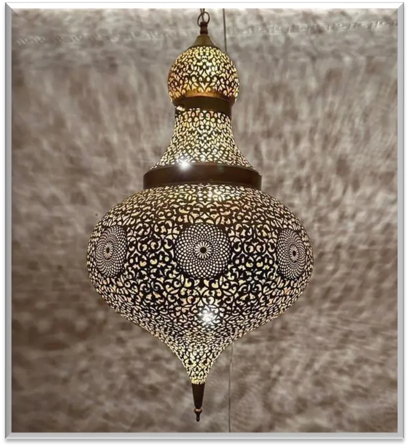 Antique Brass Pendent Light — ZLPL-117