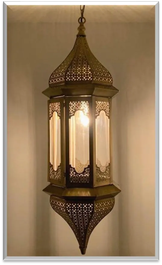 Antique Brass Pendent Light — ZLPL-131