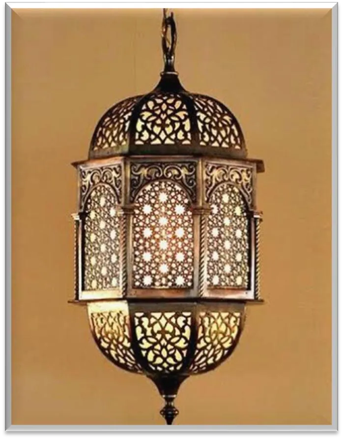 Antique Brass Pendent Light — ZLPL-132