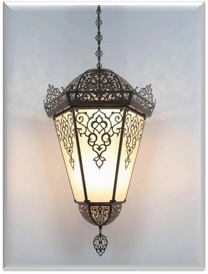 Antique Brass Pendent Light — ZLPL-135