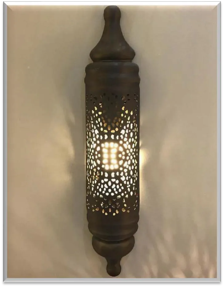 Antique Brass Torch Light — ZLTL-516