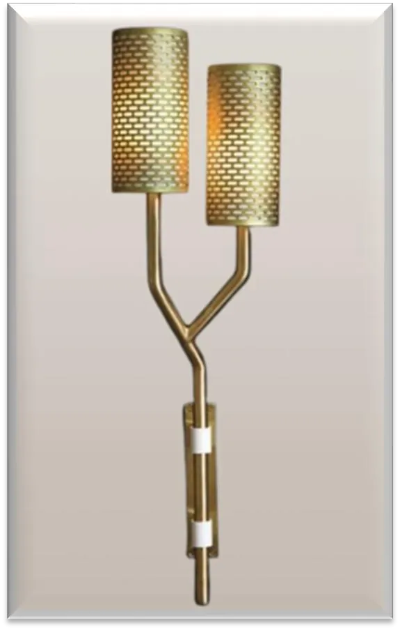 Antique Brass Torch Light — ZLTL-531