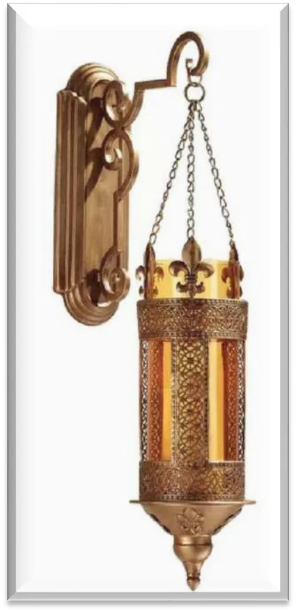 Antique Brass Wall Bracket — ZLWB-706