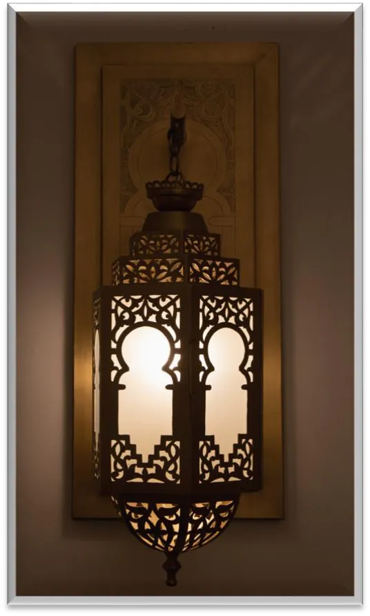 Antique Brass Wall Bracket — ZLWB-740