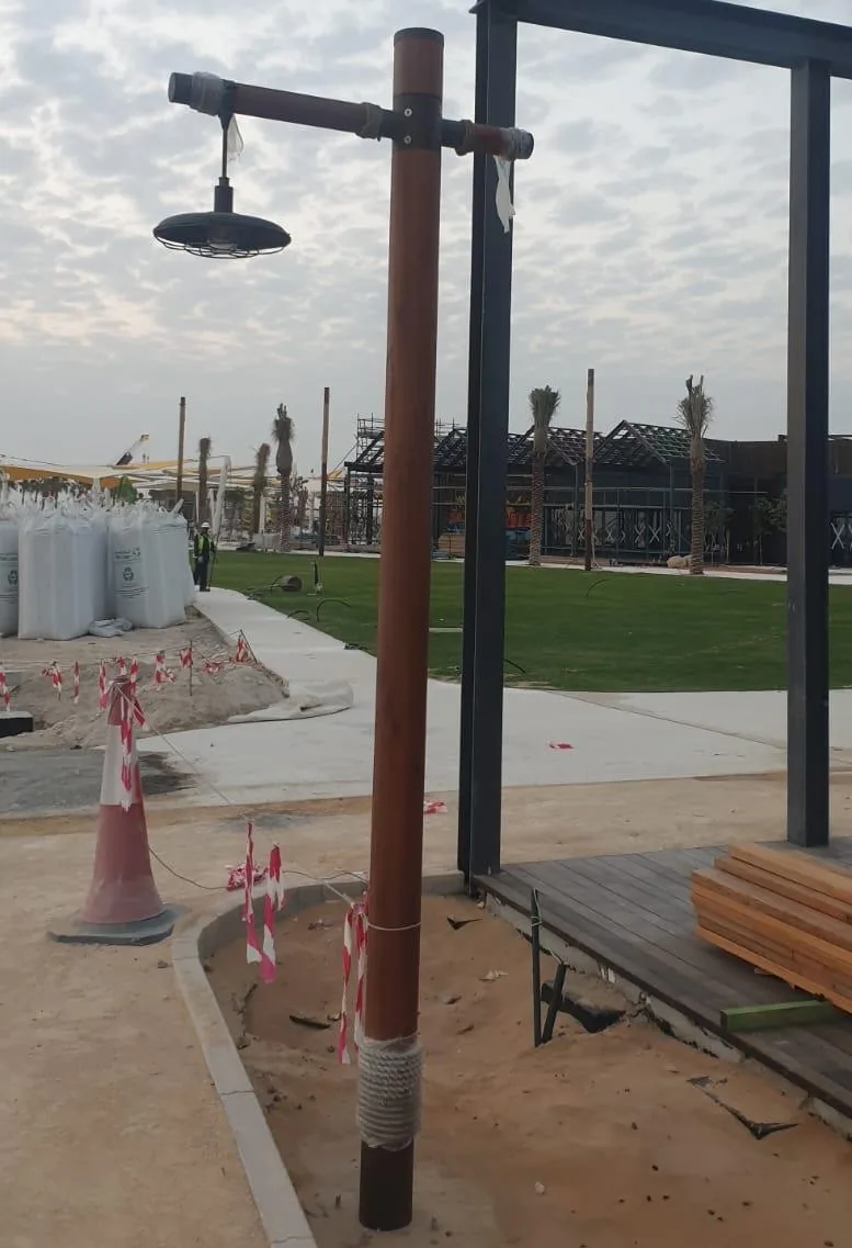 Wood Pole Light — ZLWD-402