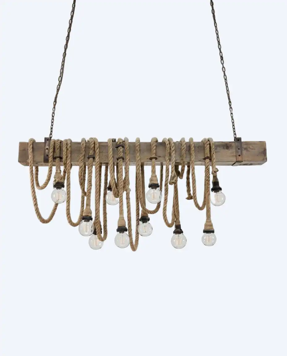 Wood Beam Pendant — ZLWD-404