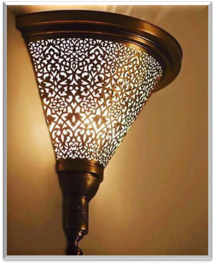 Antique Brass Wall Sconce — ZLWS-611